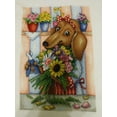 thumbnail image 3 of Cross-Stitch Kit Florist SNV-677 Flower Animal Needlework MP Studia Multi-Color, 3 of 3