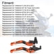 thumbnail image 4 of 2pcs Motorcycle Brake Clutch Levers Adjustable CNC Aluminium Alloy Replacement for YAMAHA XJ6 DIVERSION 2009?2015Orange, 4 of 5