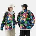 thumbnail image 6 of Fotbe Colorful Flowers Men's Women's UPF 50+ Sun Protection Jacket Hooded Cooling Shirt with Pockets Hiking Outdoor Performance-Small, 6 of 9
