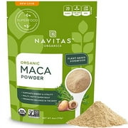 Navitas Organics Maca Powder, 4 oz. Bag, 23 Servings  Organic, Non-GMO, Low Temp-Dried, Gluten-Free
