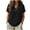 Black, variant on vigerkar Summer Tops Women Short Sleeve V Neck Cotton Shirts Casual Flowy Tunic Blouses Fashion Clothing 2026 (Khaki, XL)
