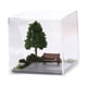 thumbnail image 4 of Vitrina para dioramas en miniatura, suministros para dioramas 1:64, vitrina de instalación, accesorios para manualidades DIY, cubierta antipolvo, 4 of 9