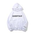 thumbnail image 2 of FEAR OF GOD sudadera con capucha multilínea Essentials, nueva y moderna, con logo en el pecho y cintapantalones negros, 2 of 2