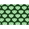 thumbnail image 1 of Ahgly Company Indoor Rectangle Patterned Deep Emerald Green Area Rugs, 3' x 5', 1 of 6