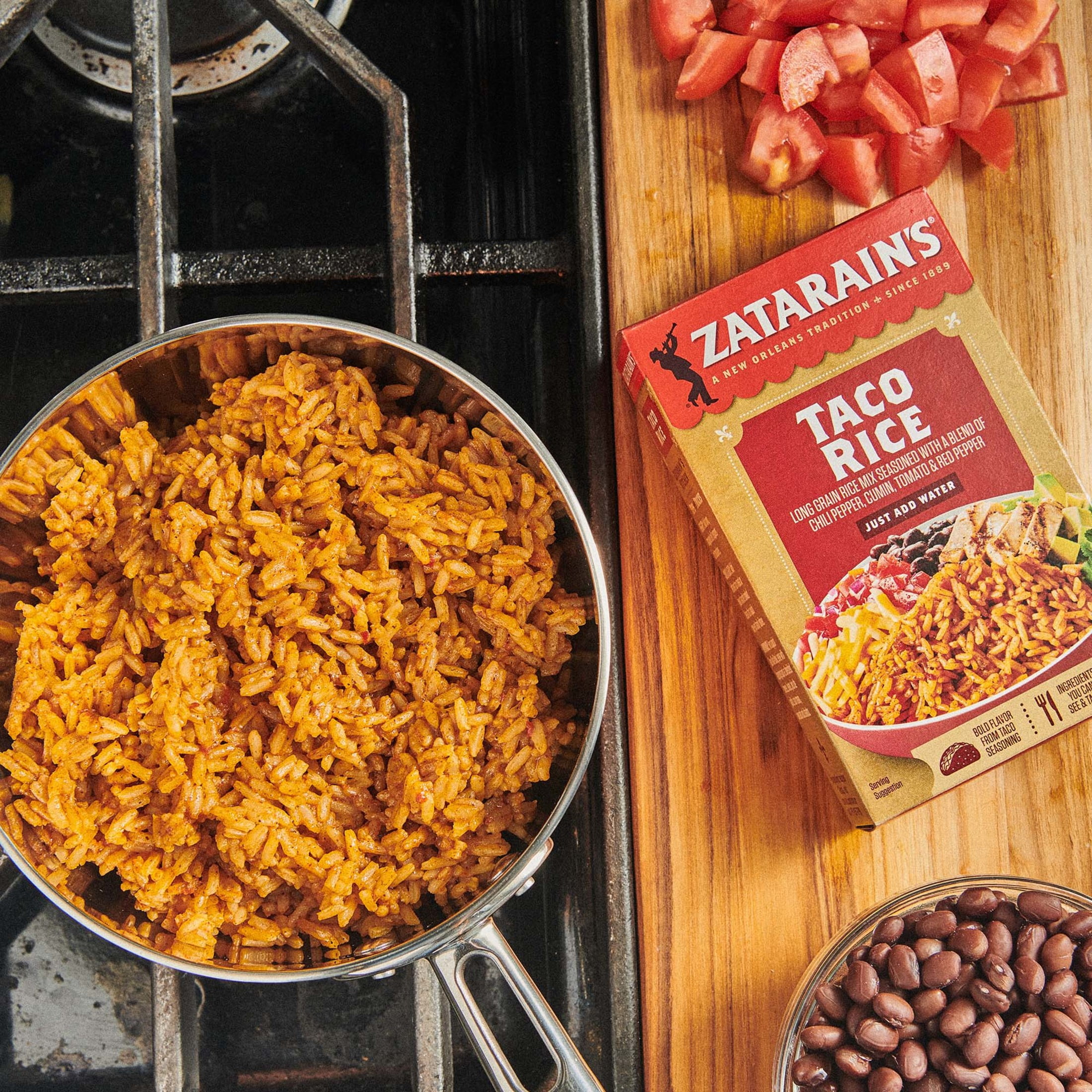 (2 pack) Zatarain's Taco Rice Mix, 6.9 oz