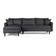 thumbnail image 2 of Sala Modular Sofá Cama Reversible De Lino Gris Oxford Beehive Memory Foam Modelo Analia, 2 of 8