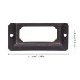 thumbnail image 2 of BRIGHTFUFU 12 marcos portaetiquetas de metal para cajones y gabinetes, portaetiquetas retro, 2 of 7