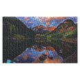 thumbnail image 2 of Rompecabezas CroJack Capital Inc. Sunset Mountains, 500 piezas, 2 of 6