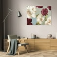 thumbnail image 3 of Asia Jensen 32x23 Gallery Wrapped Canvas Wall Art Titled - Deep Peonies I, 3 of 4