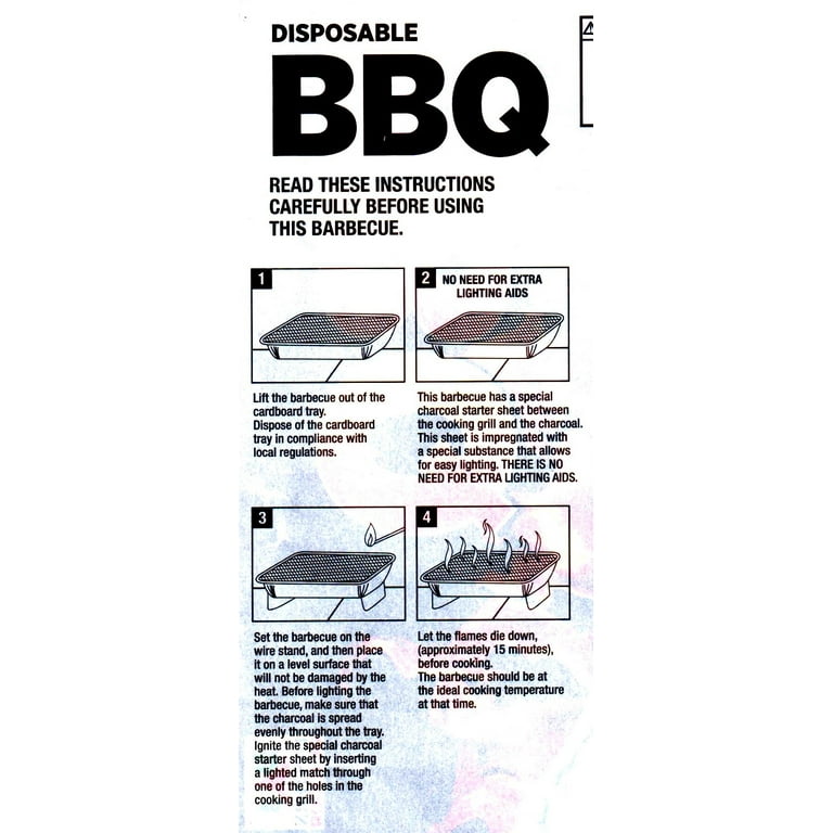 Disposable top grill walmart