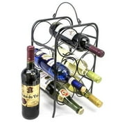 Sorbus 6 Bottle Freestanding Wine Holder Rack, Classic Arch Style Wine