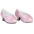 thumbnail image 4 of Sophia's Sparkly Pink Platform High Heels for 18" Dolls, 4 of 4