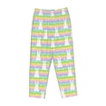 thumbnail image 4 of Daiia Rainbow Rabbit Women's Sleep Pant with Pockets and Drawstring,Pajama Pants-X-Large, 4 of 9