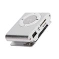thumbnail image 1 of Reproductor MP3 Zopsc-1 con clip trasero ligero plateado, 47 g, 1 of 9
