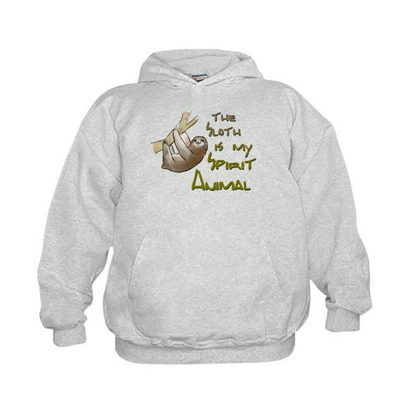 CafePress - The Sloth Is My Spirit Animal - Kids Hooded Sweatshirt, Classic Hoodie