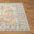 thumbnail image 4 of Luxe Weavers Bohemian Non-Shedding Floral Oriental Area Rug 5x7 Orange, 4 of 10