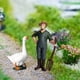 thumbnail image 5 of Figuras De Animales De Granja Sunnimix Juguetes De Aprendizaje Figuras En Miniatura Para Niños, 5 of 8