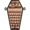 thumbnail image 2 of Halloween Décorations 2023 Compte à Rebours Halloween Calendrier Halloween Cercueil Calendrier Bloc Mobile Calendrier d'Arrivée A (Acheter 2 Navire 3), 2 of 4