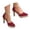 1Red, variant on Win s Way Women's Oktoberfest Rhinestone Ankle Strap Black Heels Platform Closed Toe Shoes