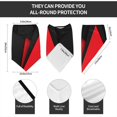 thumbnail image 4 of Red Black Abstract Bandanas Headband Quick Dry Protection Windproof Multifunctional Print Balaclava, 4 of 7