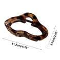 thumbnail image 3 of Fiudx Pinza Grande para El Pelo, Accesorio de Fijación Fuerte, Peinados Elegantes, Comodidad Durante Todo El Día, Ideal para Fiestas Deportivas, Uso Informal, Ideal para Mujeres, Adolescentes y Niñas, 3 of 3