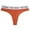 Orange, variant on Bigersell No Show Panties for Women Clearance Womens Boy Shorts Underwear Bikini Panty Style P-352 Spandex Thong Panties Lace Thongs Ladies Briefs High Waist Women's Bikini Panties Black L