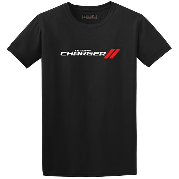 JH Design Men's Dodge Charger TShirt Short Sleeve Crew Neck Shirt