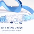thumbnail image 4 of Gafas de natación Freela para niños, antivaho, impermeables a los rayos UV, de 3 a 14 años, 4 of 6
