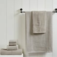 thumbnail image 4 of Modern Threads Cobblestone 6-Piece Cotton Adult Bath Towel Set, Beige, 4 of 11