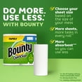 thumbnail image 2 of Bounty Paper Towels Quick Size, White, 16 Family Rolls = 40 Regular Rolls, 2 of 5