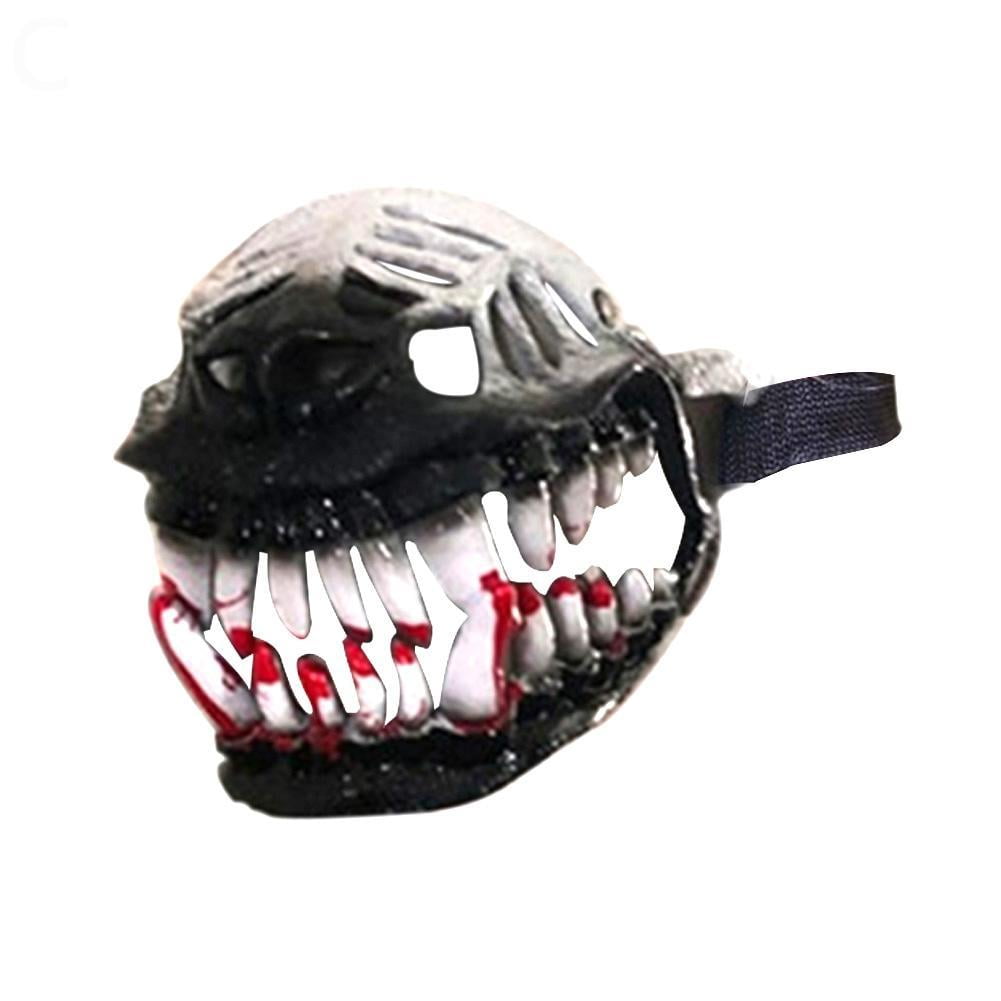 bloody teeth muzzle