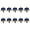 Blue, variant on 10PCS Small Doves Brooch Unique Doves Pin Clothing Accessory Pin Fashion Lapel Pin for Fashion Lover