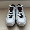 thumbnail image 3 of Ni - ke Ni - ke Air Jordan 6 Retro Golf Shoes White Infrared DV1376-106 Mens 7 / Womens 9, 3 of 5