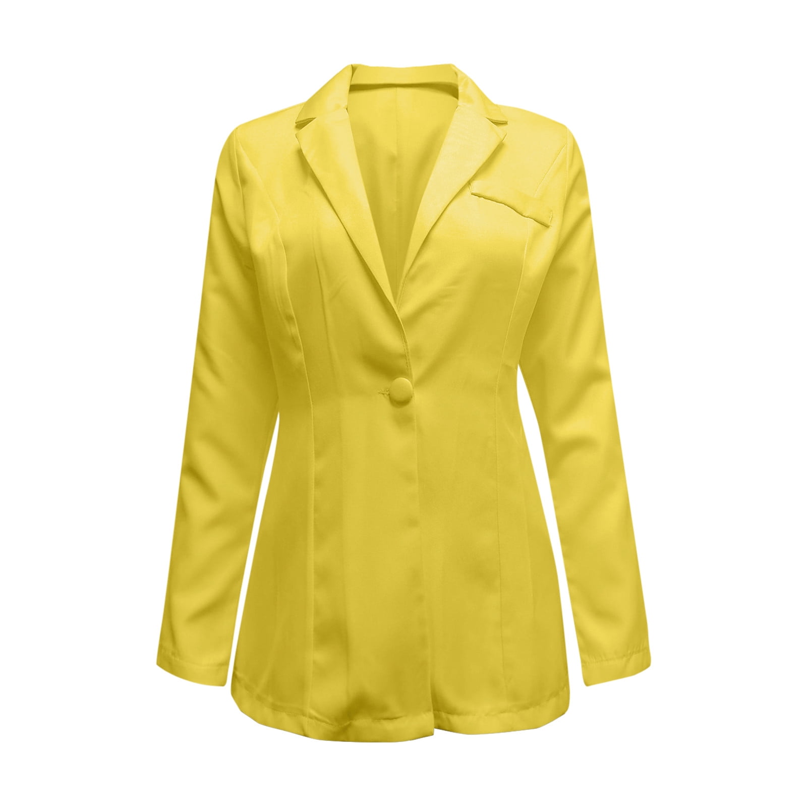 アウターその他 A.P.C. Woman Blazer Yellow Cream COGXMF03211 AAE Aayomet Blazer Jackets For Women,Women's Casual Long Sleeve