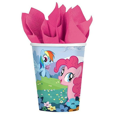 My Little Pony Friendship Magic 9 oz. Paper Cups (8)