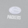 thumbnail image 4 of Men's Antigua  Gray Green Bay Packers Era Polo, 4 of 4