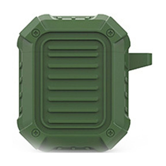 CCOCC Headphone Case,Quick Install for Apple Airpods Case,Wireless Ready Full Protection for Airpods Case,Green