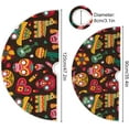 thumbnail image 4 of FMSHPON Day of Dead Skull Xmas Christmas Tree Skirt Stand Mat for Holiday Party Decoration Indoor Outdoor 36 inches, 4 of 6