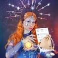 thumbnail image 3 of TIMIFIS A Ores Gemstones Astrology Set Natural Crystal Twelve Constellations Cloth Bag Set Home Decor, 3 of 4