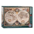 thumbnail image 1 of Rompecabezas EuroGraphics Antique World Map de 1000 piezas, 1 of 1