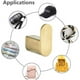 thumbnail image 2 of Perchero de pared con gancho simple para ropa, sombreros, toallas, entrada, dormitorio, baño, vestuario, hotel, uso doméstico., 2 of 5