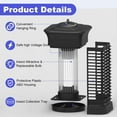 thumbnail image 5 of Electric Fly Mosquito Bug Zapper Insect Killer Trap for Outdoor Indoor Backyard Patio, 5 of 7