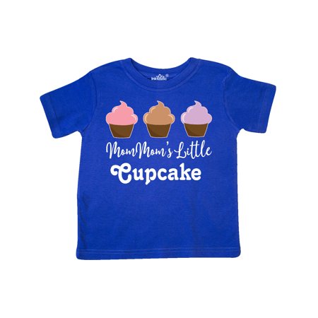 

Inktastic MomMom Little Cupcake Grandchild Girls Gift Toddler Toddler Girl T-Shirt