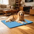 thumbnail image 6 of Cooling Mat for Dogs Cats Portable Pet Cooling Pad Non Slip Washable Large Puppy Ice Pad for Crate Sofa Floor Hot Weather Relief, 6 of 7