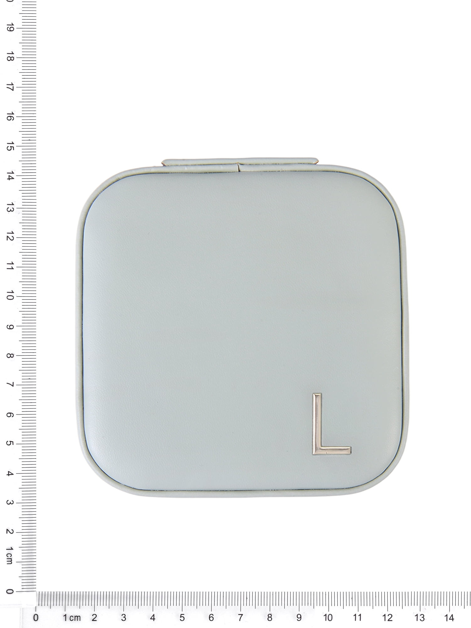 Time and Tru Square Sage Initial "L" Jewelry Organizer