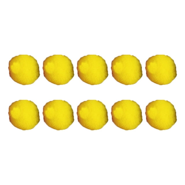Dalazy 10 Pcs Activité Extérieure - Balles d'Eau Réutilisables pour Amusement Estival à la Piscine Ballons d'Eau Colorés pour Amusement Familial à la Piscine Jaune 1 Pce