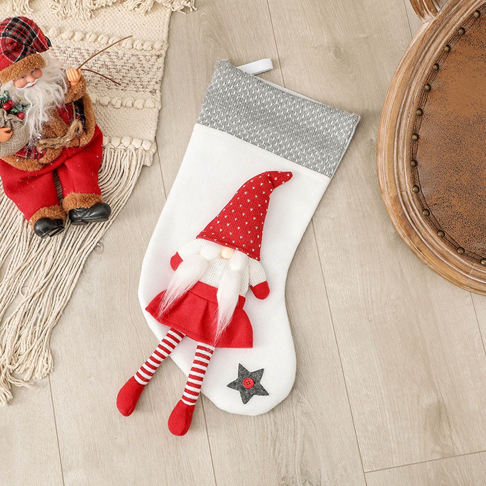 Sentmoon Christmas Stockings Christmas Stocking Red Xmas Gifts