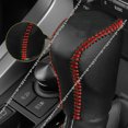 thumbnail image 4 of for Lexus RX350 RX450h 2016-2022 Leather PU Hand-sewn Gear Shift Knife Protective Cover -, 4 of 4