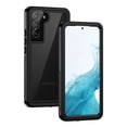 thumbnail image 1 of Funda de teléfono Lanhiem para Samsung Galaxy S22 impermeable negra, 1 of 8