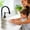 White, variant on Taicans Glass Soap Dispenser 300ml,Rounded Bubble Design Press Pump Bottle,Refillable Shampoo Body Wash Lotion Container for Bathroom Kitchen